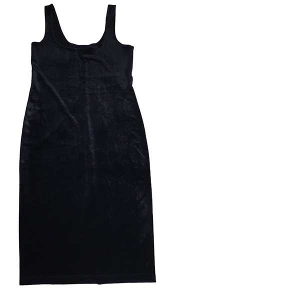 Bardot - Sleeveless Velvet MIDI Dress - Size 8 - Picture 3 of 15